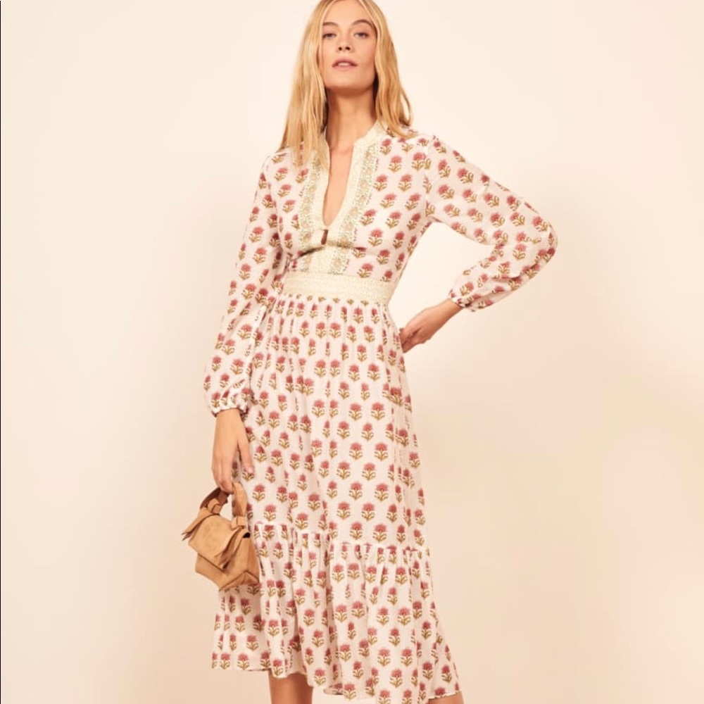 Reformation Delilah Dress size 4